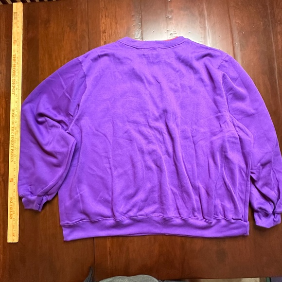 Red Hat Lady Red Hat Sweatshirt Long Sleeve Red and Purple 3X "Hatitude" - Picture 2 of 10